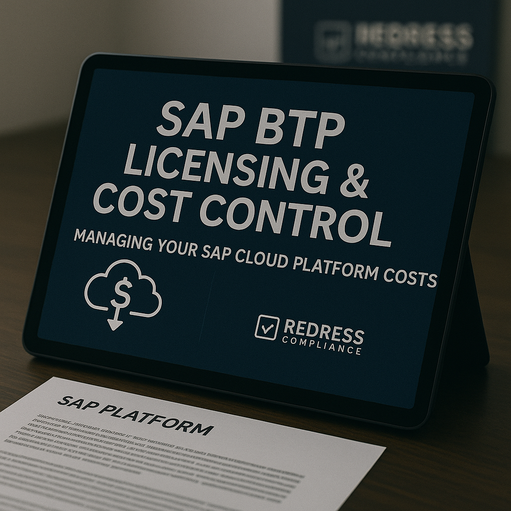 sap btp licensing & cost control