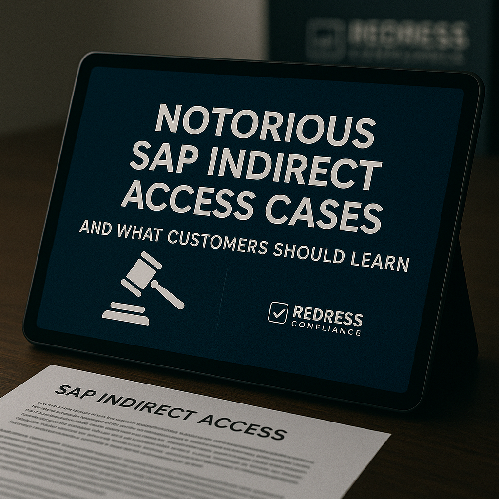 Notorious SAP Indirect Access Cases & What Customers Should Learn notorious sap indirect access cases & what customers should learn
